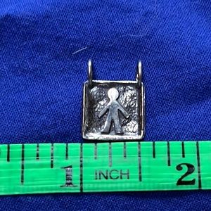 Retired Silpada little boy charm